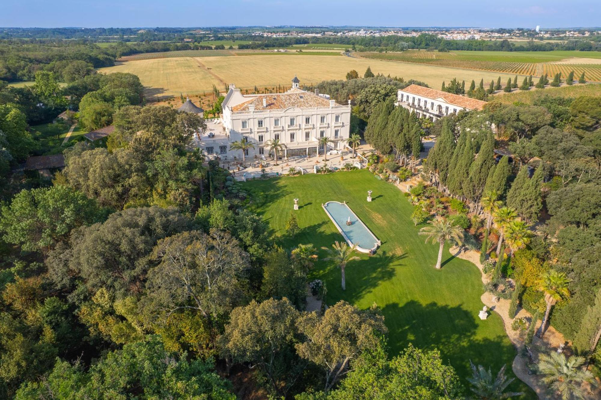 Chateau Hermitage De Combas Servian Dış mekan fotoğraf