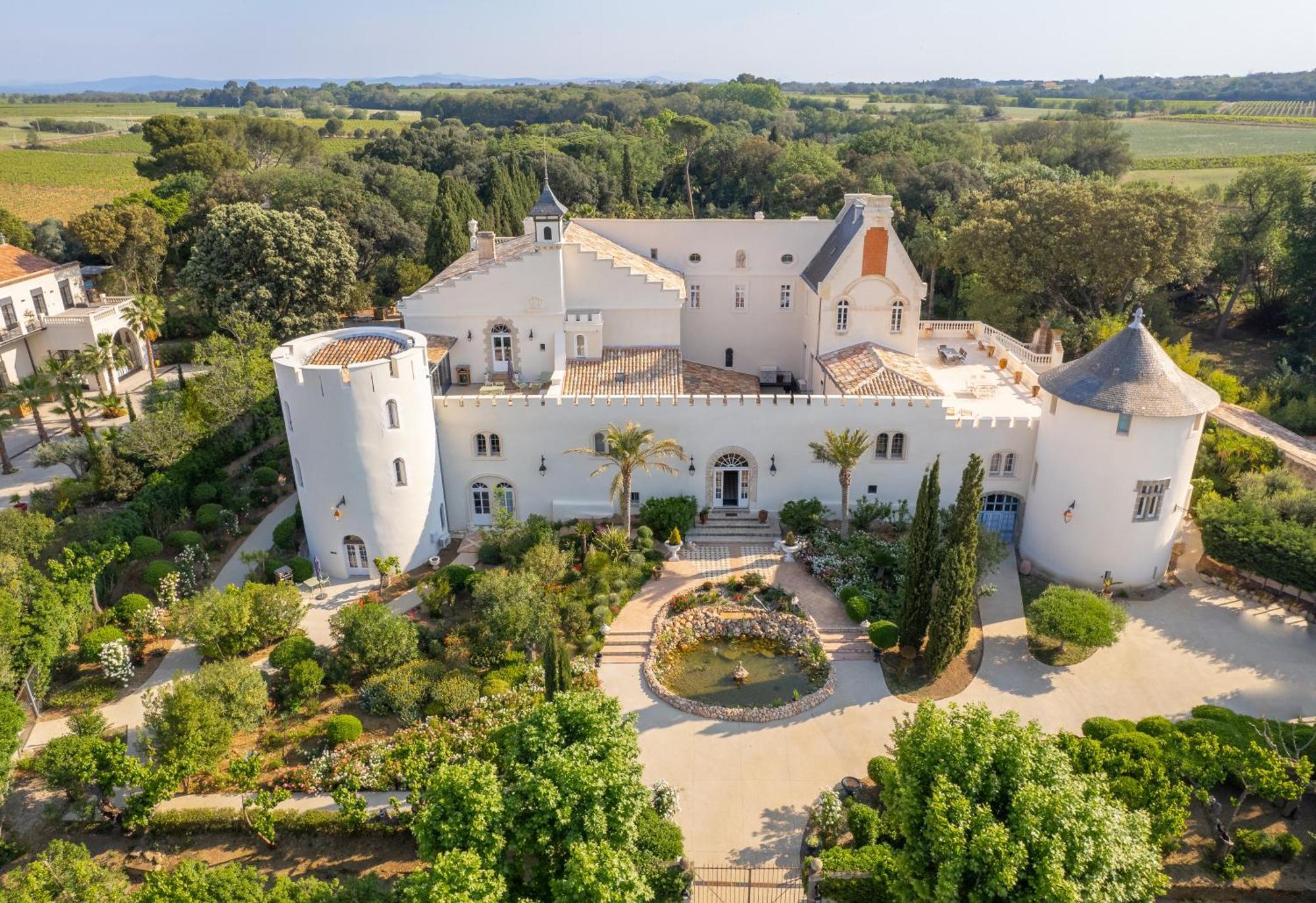 Chateau Hermitage De Combas Servian Dış mekan fotoğraf