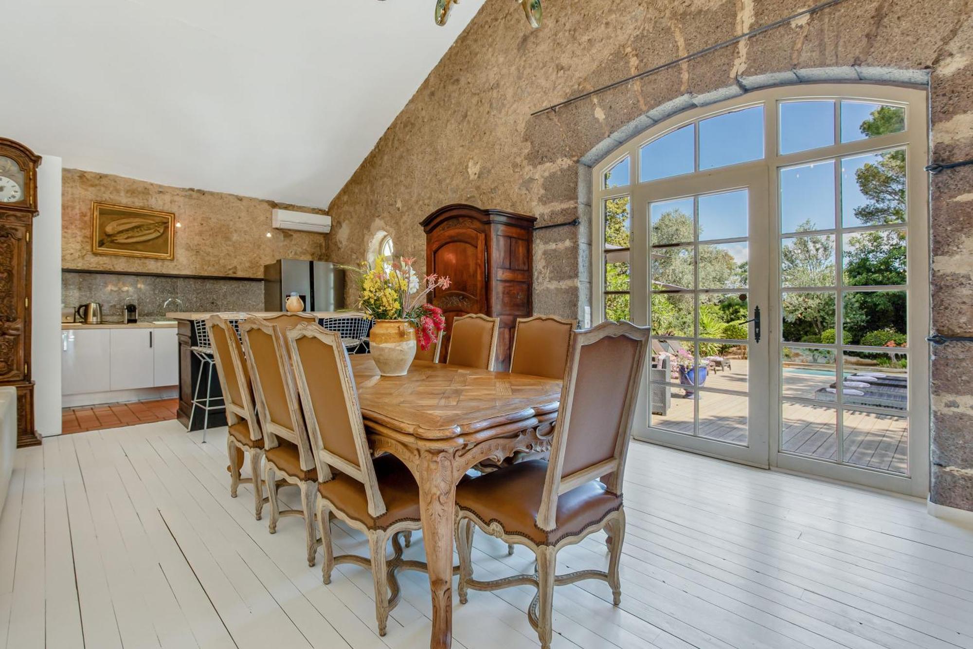 Chateau Hermitage De Combas Apart otel Servian Dış mekan fotoğraf