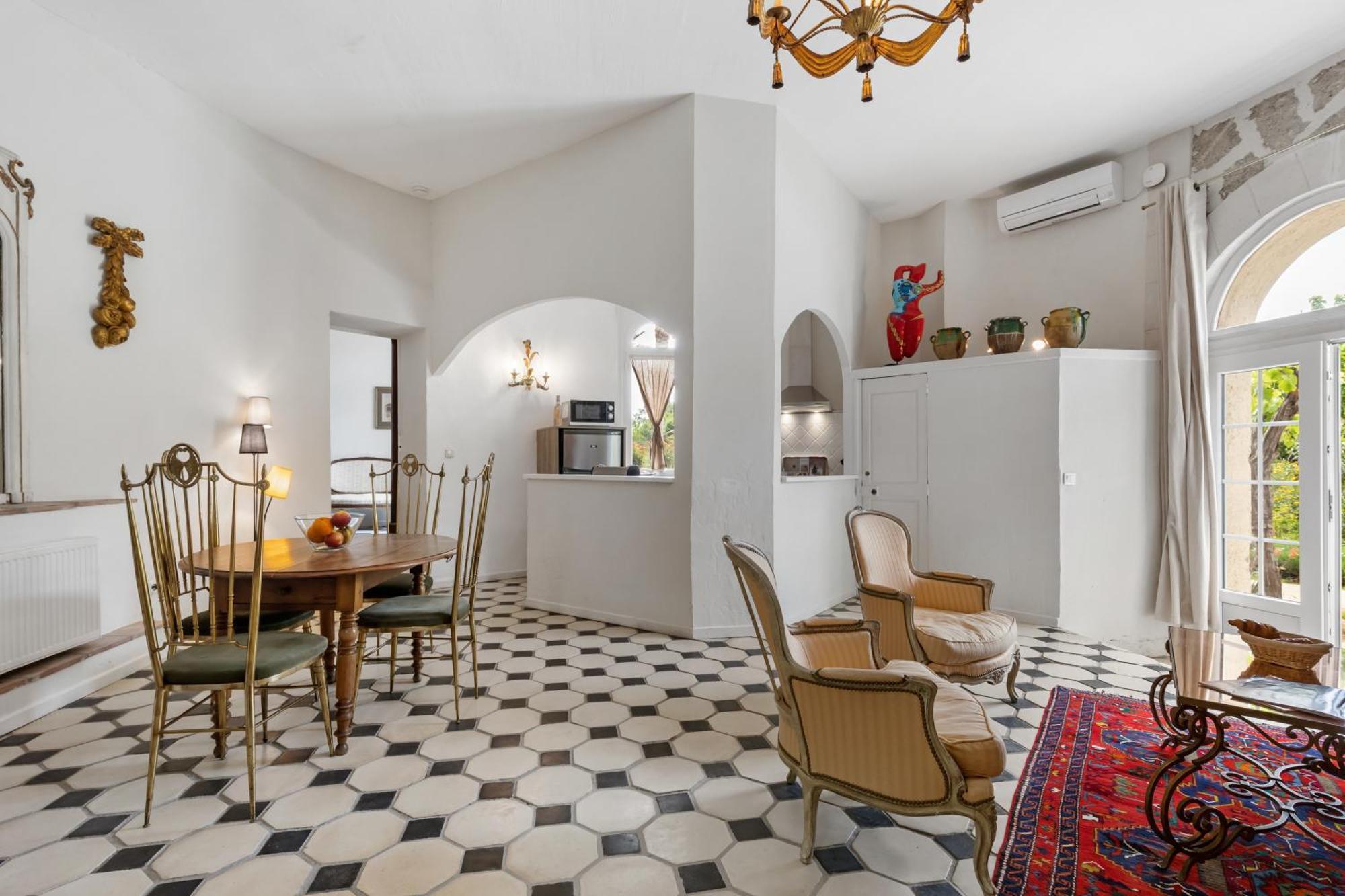 Chateau Hermitage De Combas Apart otel Servian Dış mekan fotoğraf
